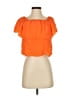 Rebecca Minkoff Orange Short Sleeve Blouse Size XS - photo 1