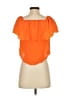 Rebecca Minkoff Orange Short Sleeve Blouse Size XS - photo 2