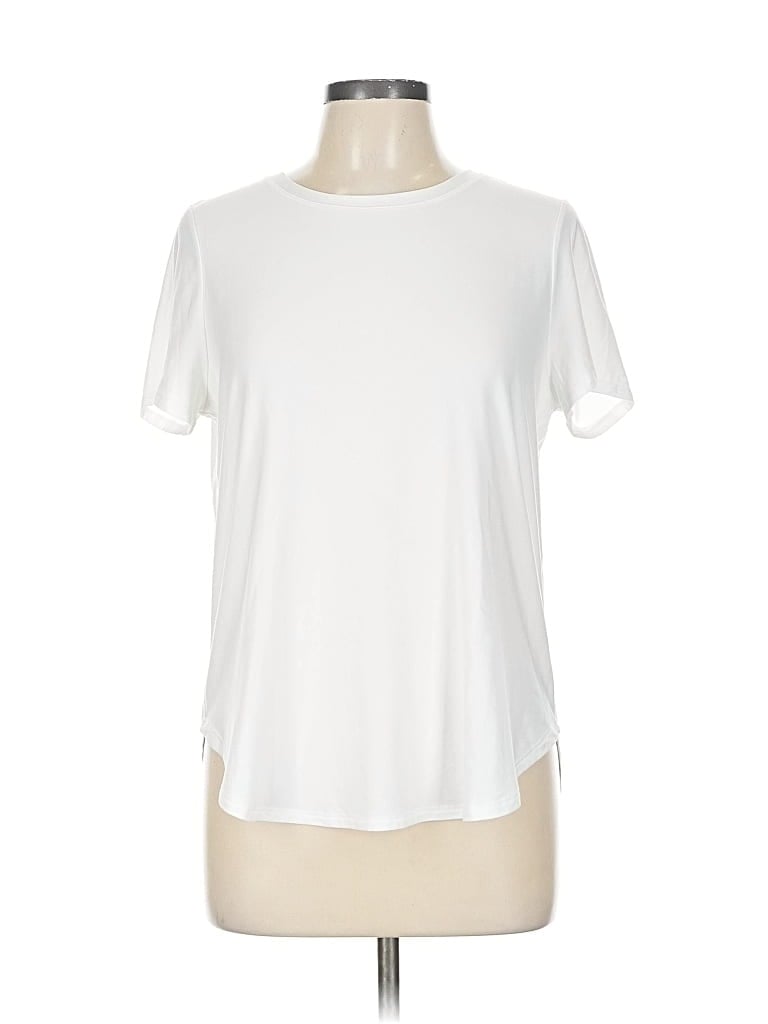 Pre-owned Beyond Yoga Active T-shirt In White