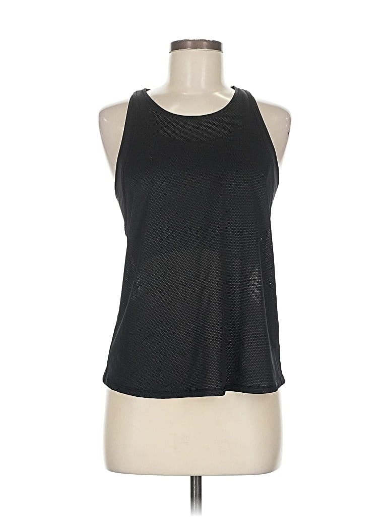 Pre-owned Lululemon Athletica Sleeveless T-shirt In Black