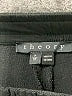 Theory Chevron-herringbone Black Track Pants Size 00 - photo 7