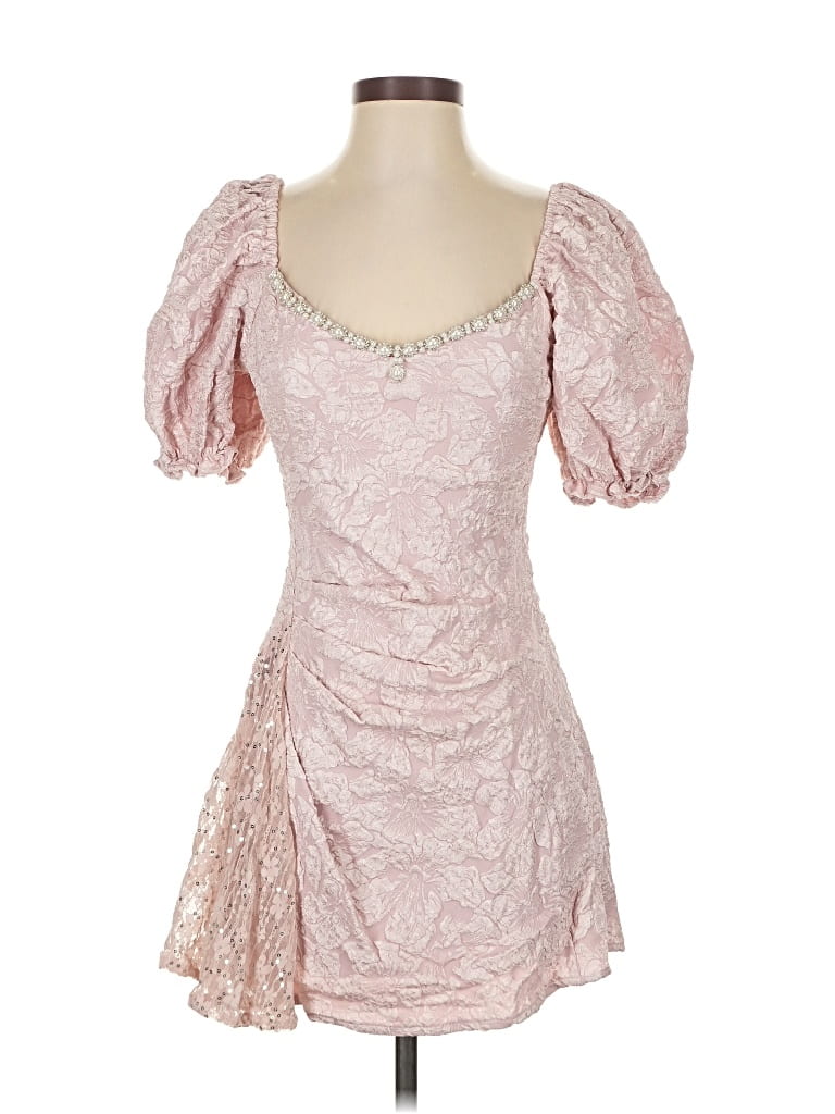 Pre-owned Klesis Cocktail Dress In Pink