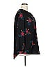 Madison 100% Polyester Floral Black Long Sleeve Blouse Size 2X - photo 4
