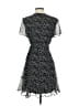 Lush 100% Polyester Polka Dots Black Cocktail Dress Size S - photo 2