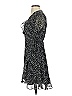 Lush 100% Polyester Polka Dots Black Cocktail Dress Size S - photo 5