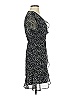 Lush 100% Polyester Polka Dots Black Cocktail Dress Size S - photo 4
