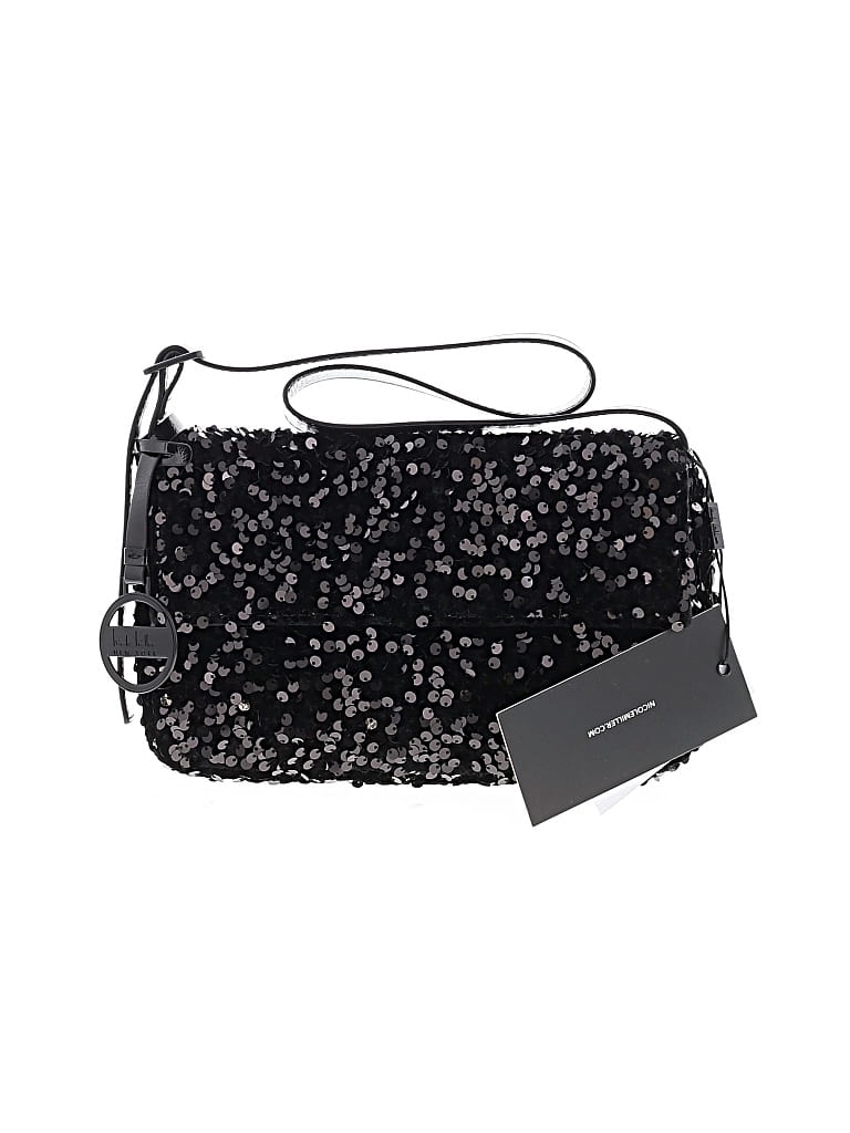 Nicole Miller Shoulder Bag In Black