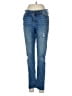 Juicy Couture Hearts Blue Jeans Size 6 - photo 1