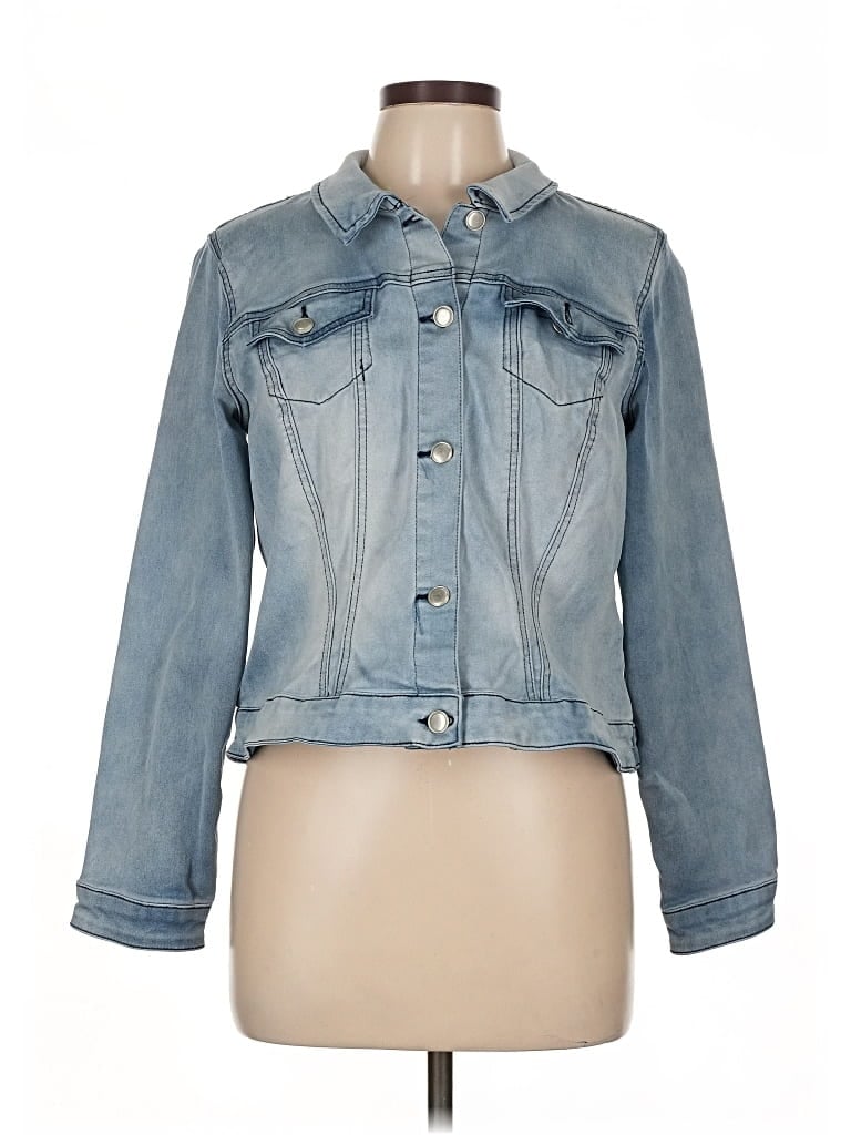 Pre-owned Tribal Jeans Denim Jacket In Blue