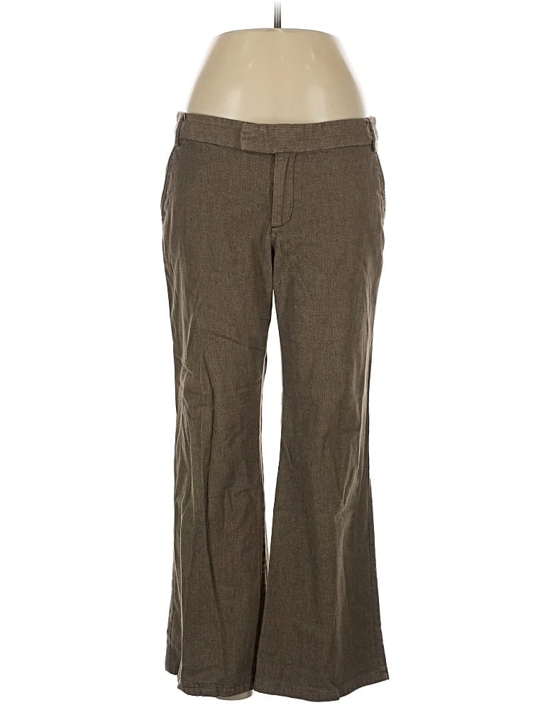 Pre-owned Eddie Bauer Dress Pants In Brown