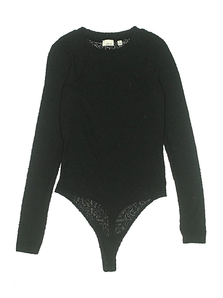 Pre-owned Wilfred Bodysuit In Black