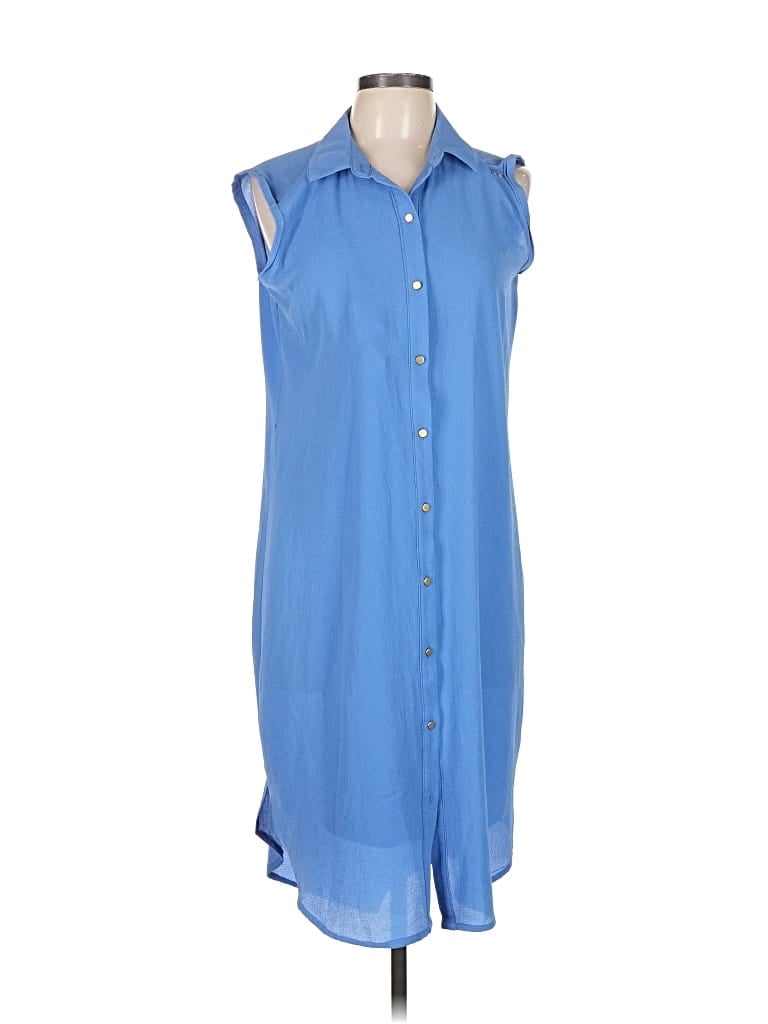 Pre-owned Apt. 9 Casual Dress In Blue