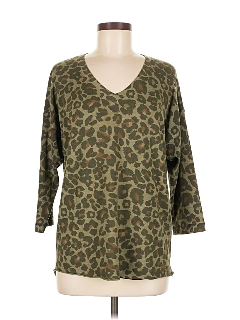 Pre-owned Nally & Millie Pullover Sweater In Green