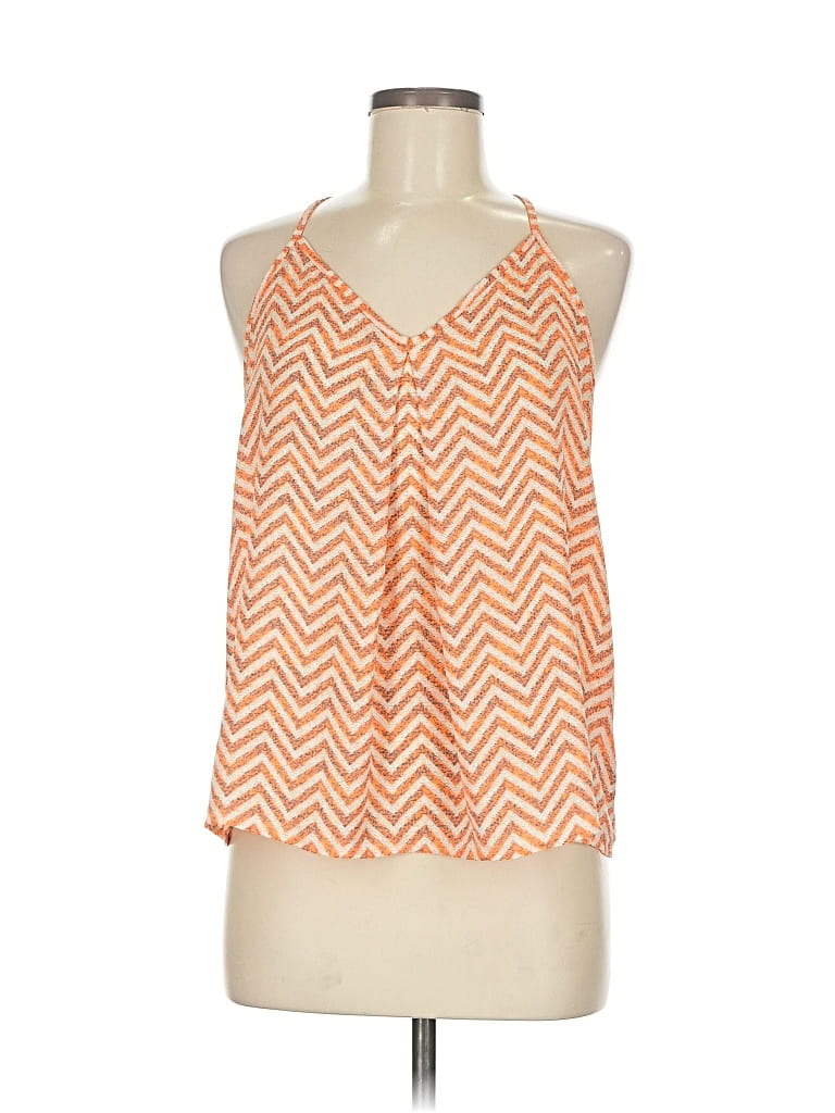 Pre-owned Soprano Sleeveless Blouse In Orange