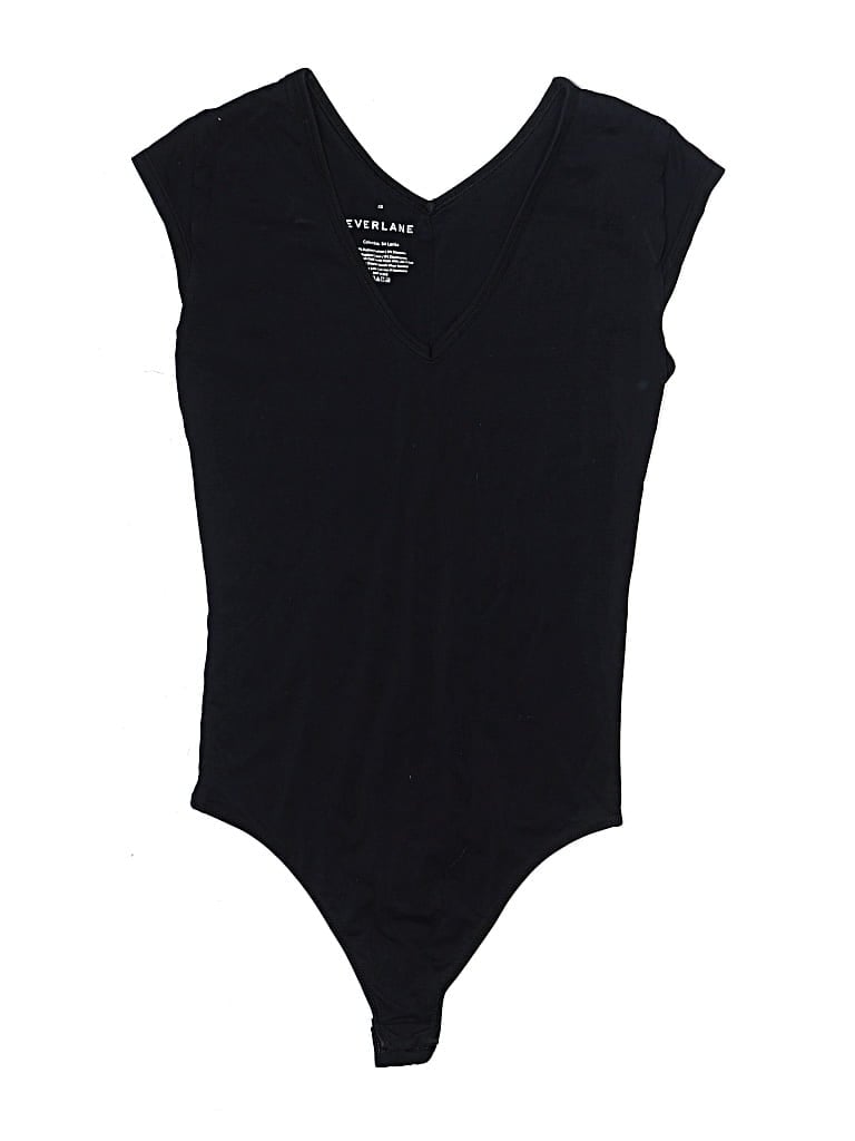 Pre-owned Everlane Bodysuit In Black