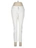 Stretta Solid White Casual Pants Size M - photo 1