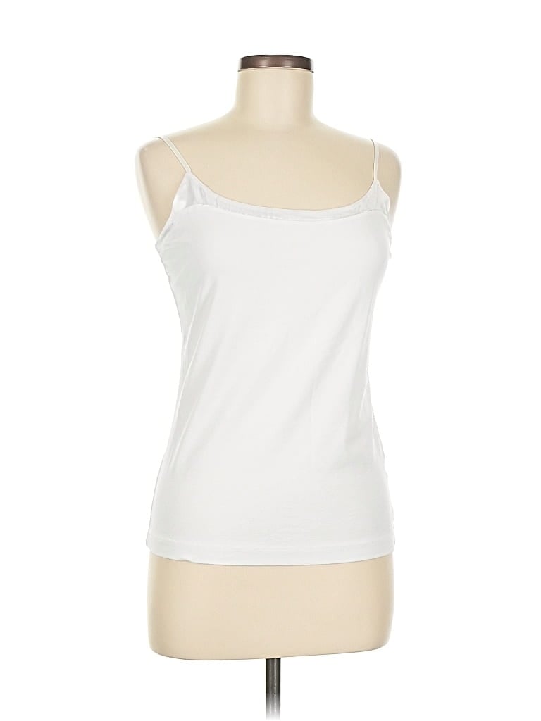 Pre-owned Banana Republic Factory Store Tank Top White Strapless Neckline Tops