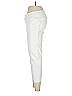 Stretta Solid White Casual Pants Size M - photo 5