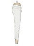 Stretta Solid White Casual Pants Size M - photo 4