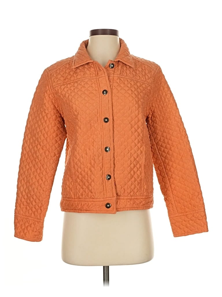 Pre-owned Assorted Brands Jacket In Orange