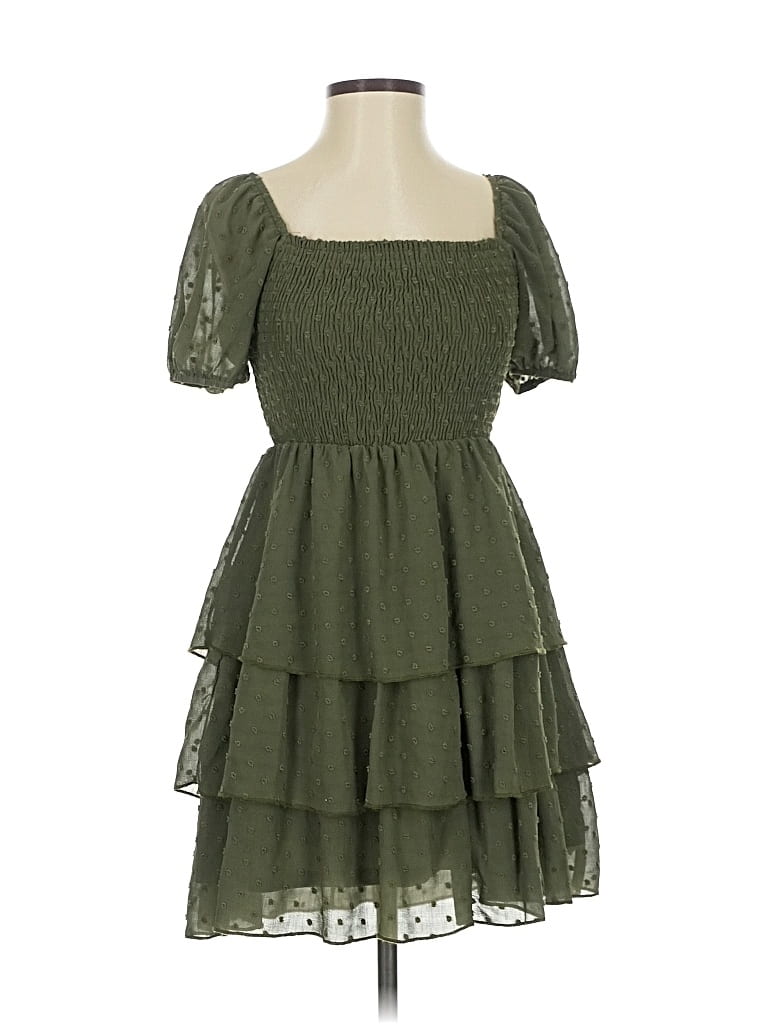 Pre-owned Altar'd State Cocktail Dress In Green
