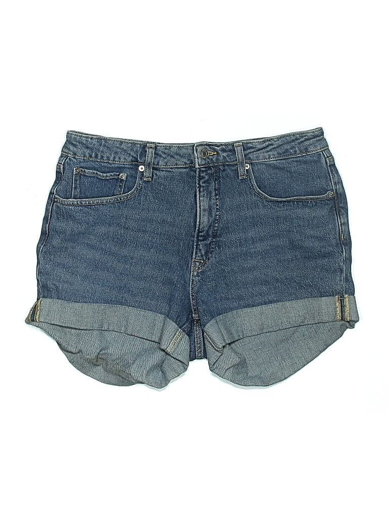 Pre-owned Free Assembly Denim Shorts In Blue