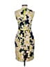 J.Crew 100% Polyester Floral Yellow Cocktail Dress Size 2 - photo 2