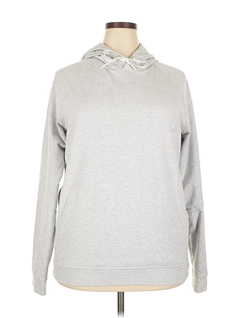 Pre-owned Soulcycle Pullover Hoodie In Gray