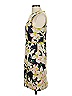 J.Crew 100% Polyester Floral Yellow Cocktail Dress Size 2 - photo 5