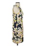 J.Crew 100% Polyester Floral Yellow Cocktail Dress Size 2 - photo 4