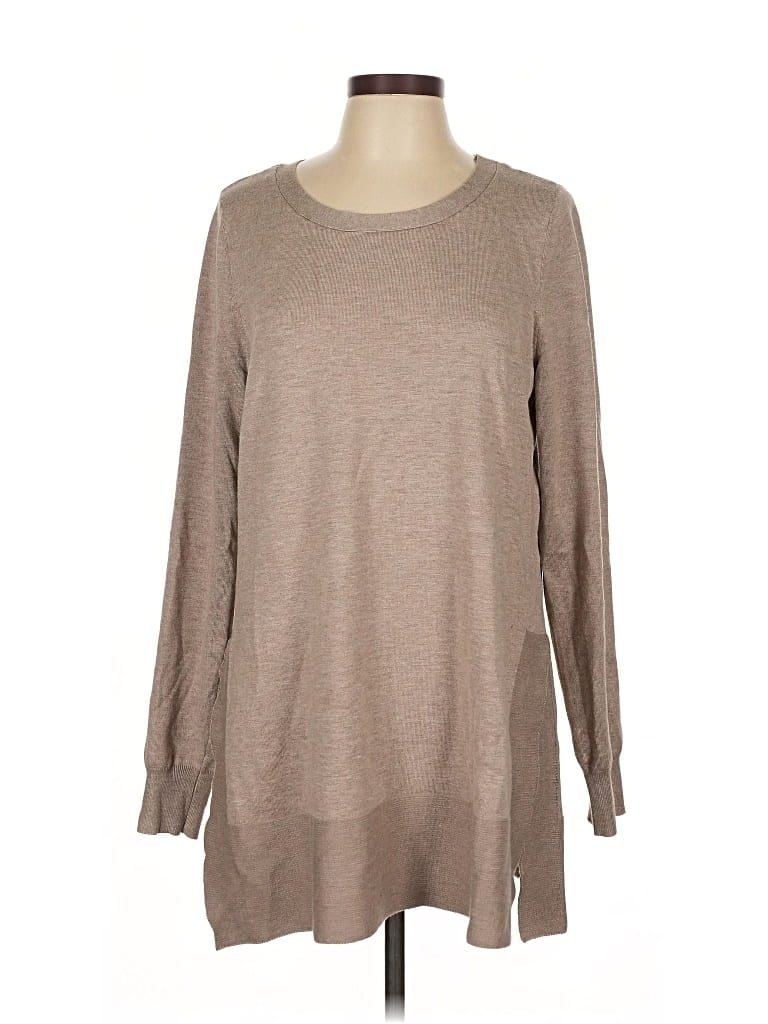 Pre-owned Evolution By Cyrus Pullover Sweater In Brown