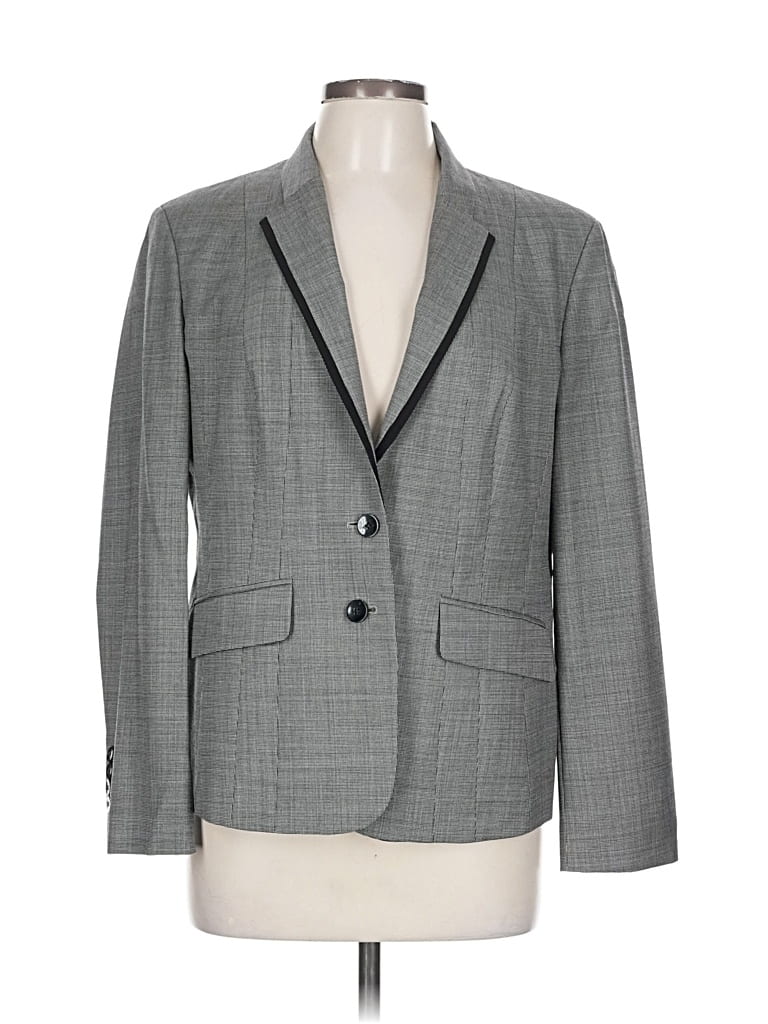 Pre-owned Boss By Hugo Boss Blazer Jacket In Gray