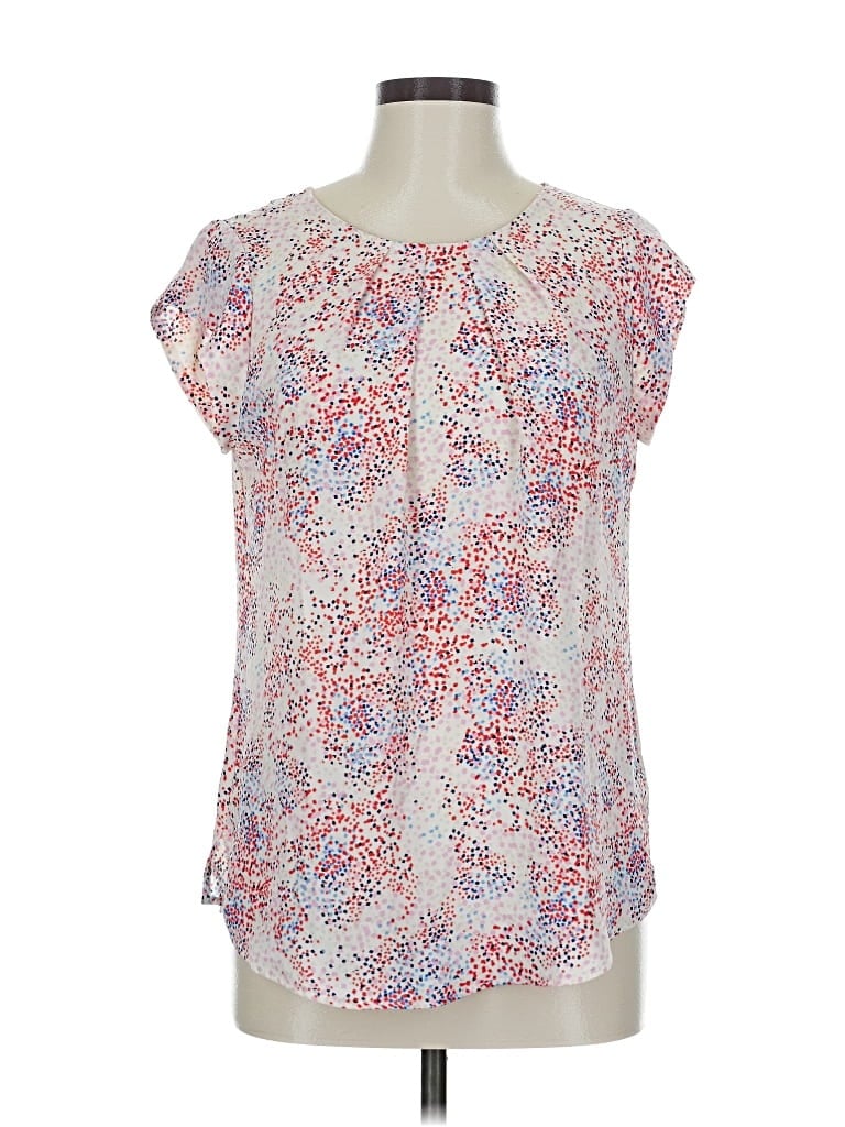 Pre-owned 41hawthorn Short Sleeve Blouse In White