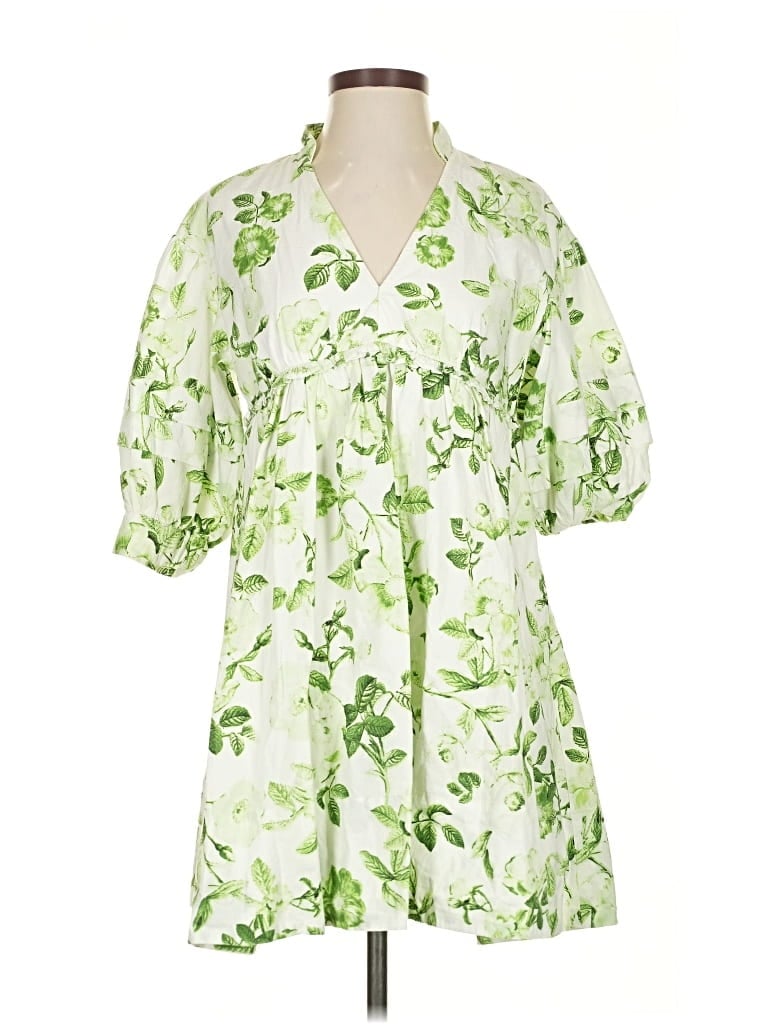 Pre-owned Maeve By Anthropologie Casual Dress In Green