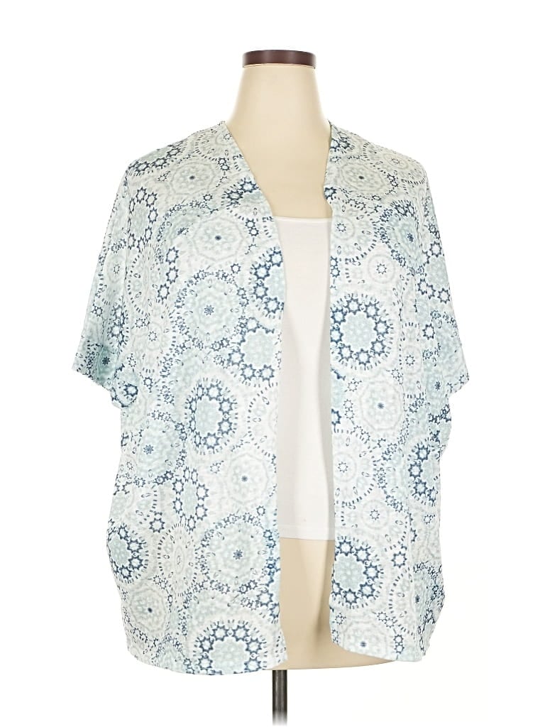 Pre-owned Torrid Cardigan Sweater In Blue