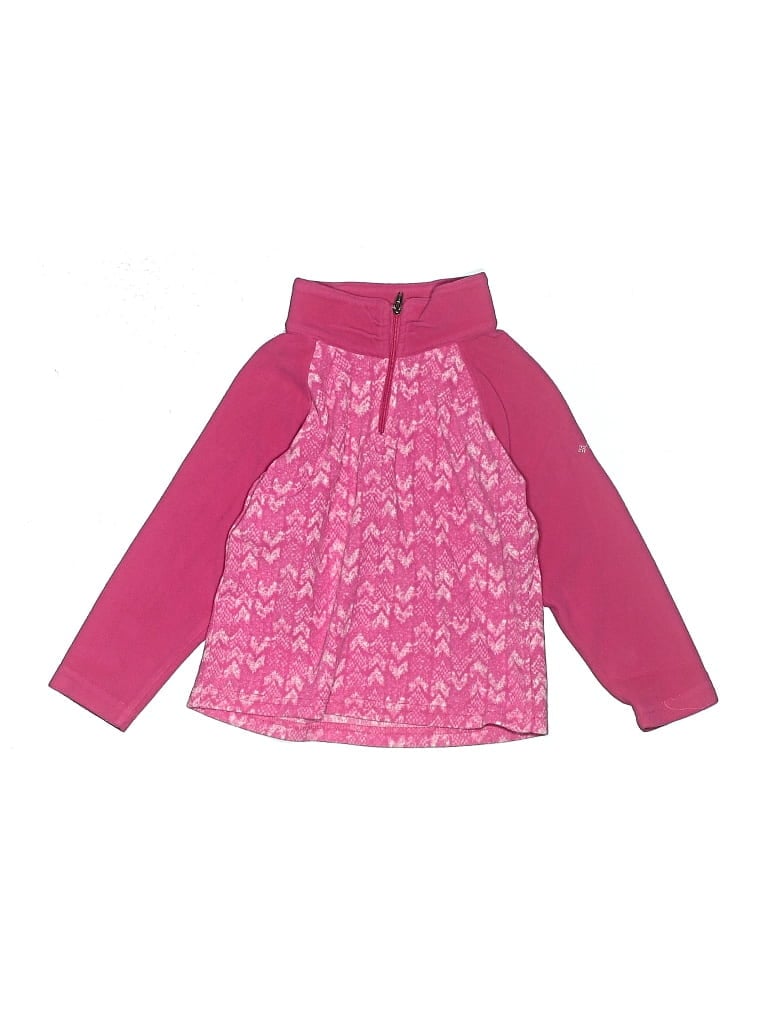 Pre-owned Columbia Kids' Pullover Sweater In Pink