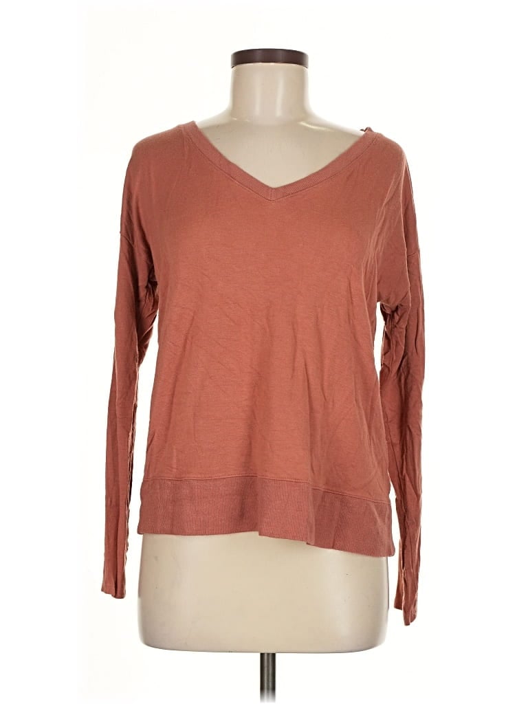 Pre-owned Cynthia Rowley Tjx Pullover Sweater In Brown
