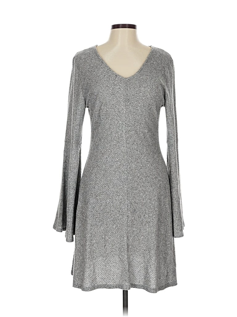 Pre-owned Alya Casual Dress In Gray