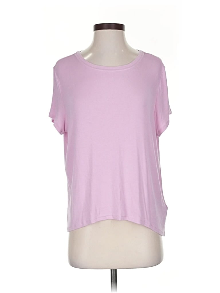 Pre-owned Athleta Short Sleeve T-shirt In Pink