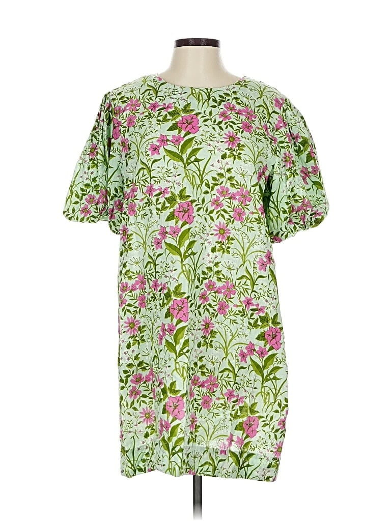 Pre-owned Olivia James The Label Casual Dress In Green