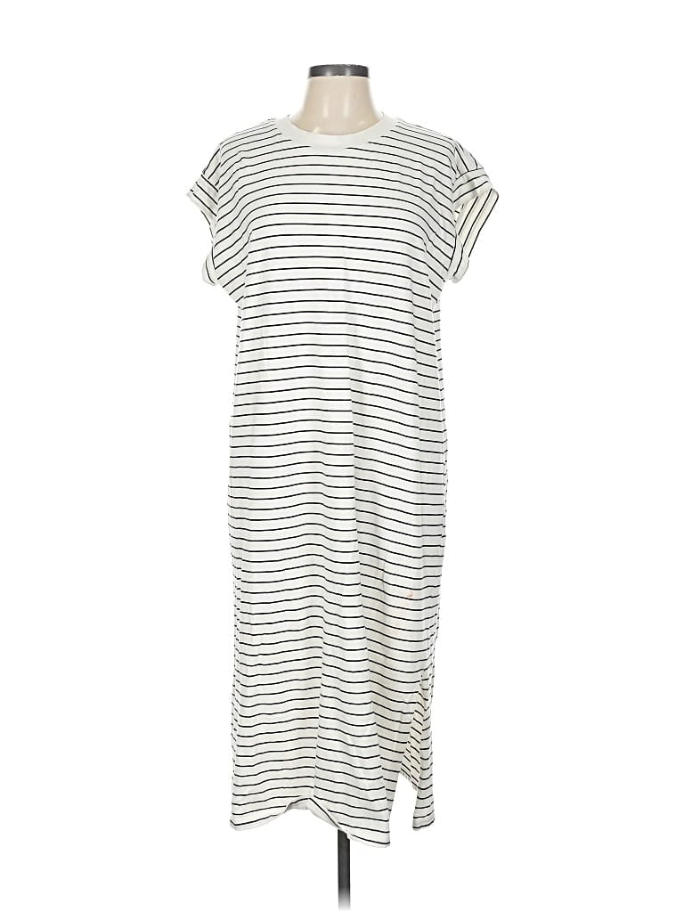 Pre-owned A New Day Casual Dress In White