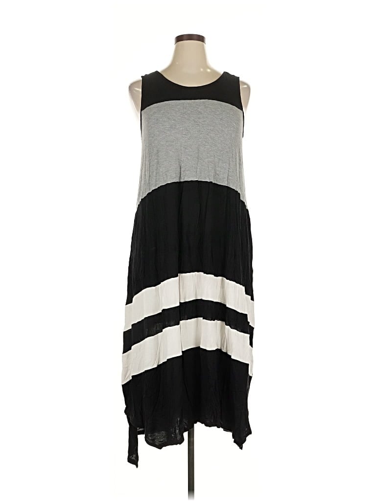 Pre-owned Simply Vera Vera Wang Casual Dress In Gray