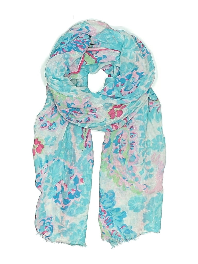 Pre-owned Talbots Scarf In Blue