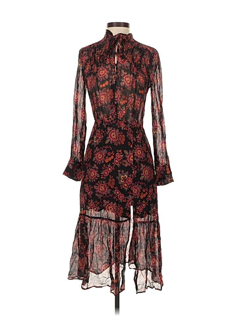 Pre-owned Paige Cocktail Dress In Black