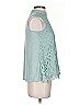 Rewind Teal Sleeveless Blouse Size S - photo 4