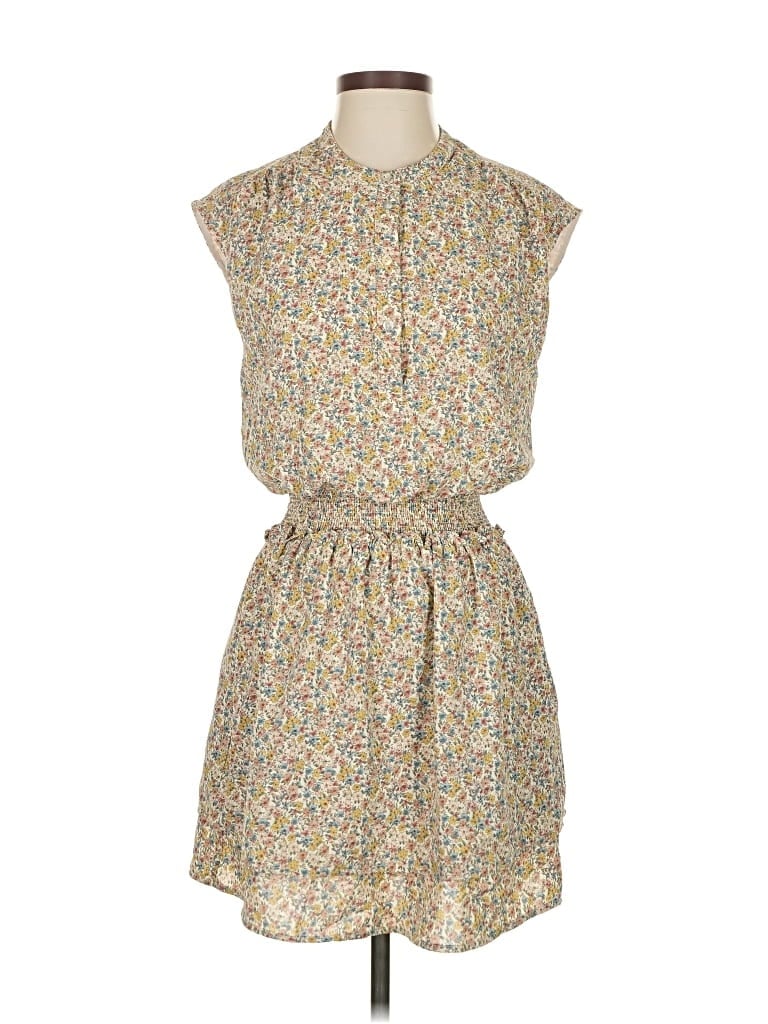 Pre-owned Bishop + Young Casual Dress In Brown