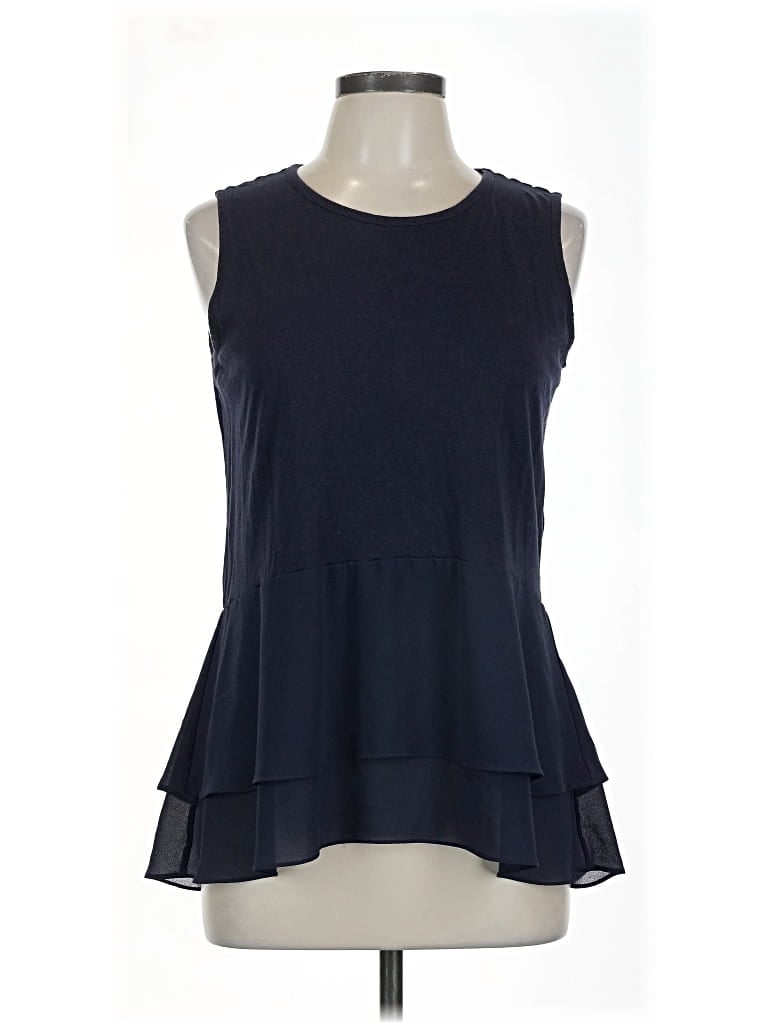 Pre-owned Michael Michael Kors Sleeveless T-shirt In Blue