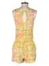 Plenty By Tracy Reese 100% Rayon Paisley Yellow Romper Size S (petite) - photo 2