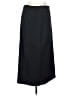 Midnight Velvet Solid Black Formal Skirt Size 12 - photo 1