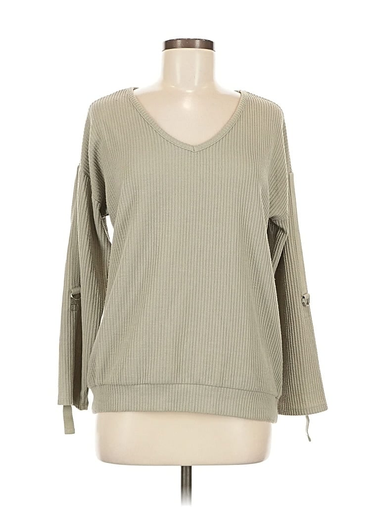 Pre-owned Keren Hart Pullover Sweater In Green